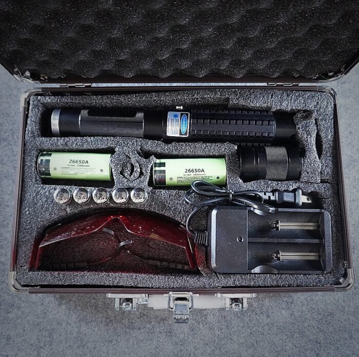 VulcanRay Powerful Blue Laser Pointer 50000mW Burning Laser Compatible with Laser 301 - Image 3